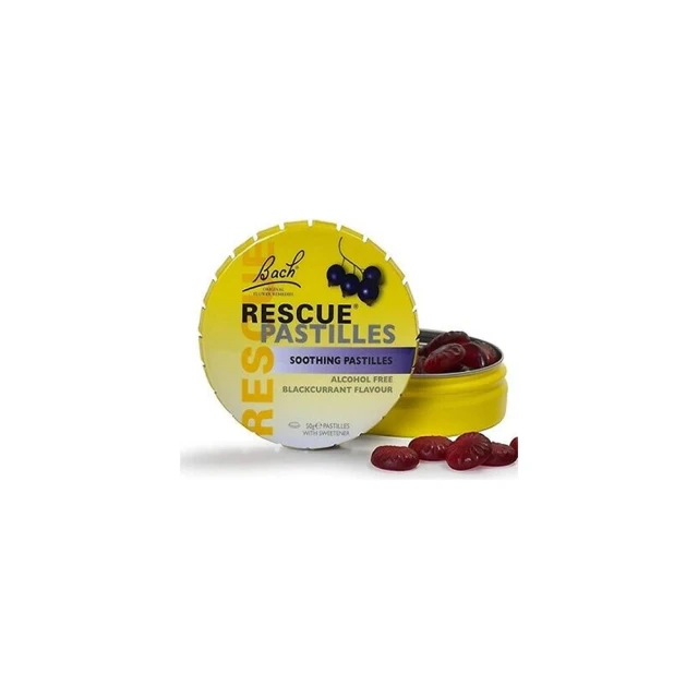 Power Health Bach Rescue Pastilles Φραγκοστάφυλλο, 50gr