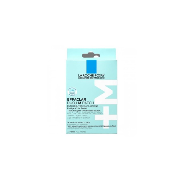 La Roche Posay Effaclar Duo+M PATCH Αυτοκόλλητο Επίθεμα Πολλαπλών Δράσεων Κατά των Ατελειών 22τμχ