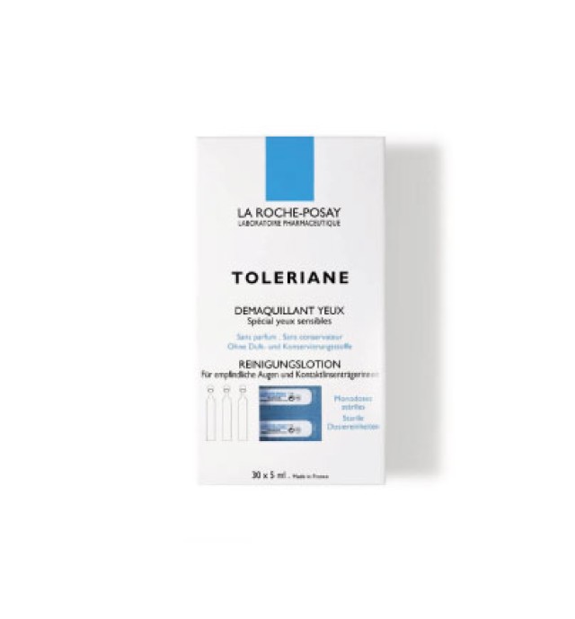 La Roche-Posay Toleriane Eye make-up remover, 30x5 ml