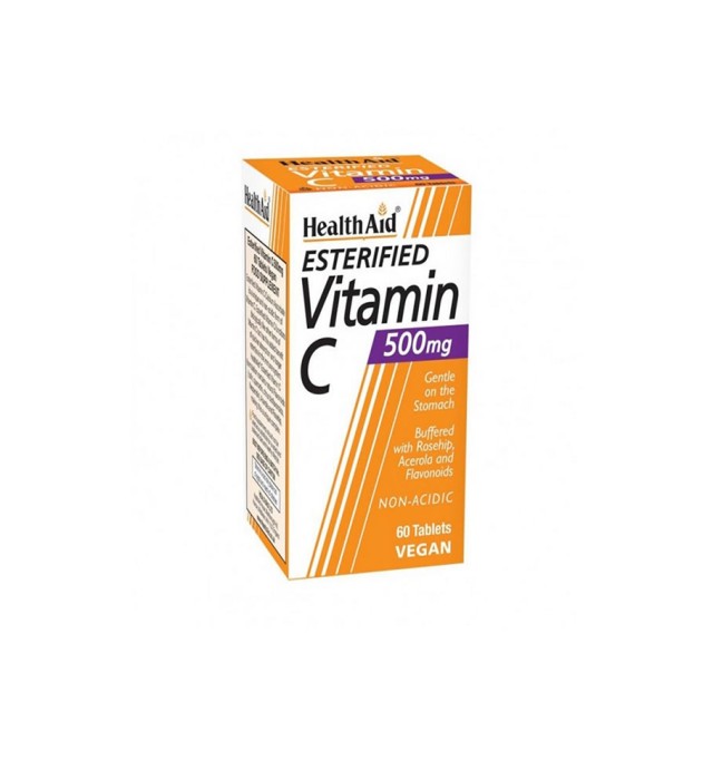 Health Aid Esterified Vitamin C 500mg 60tabs.