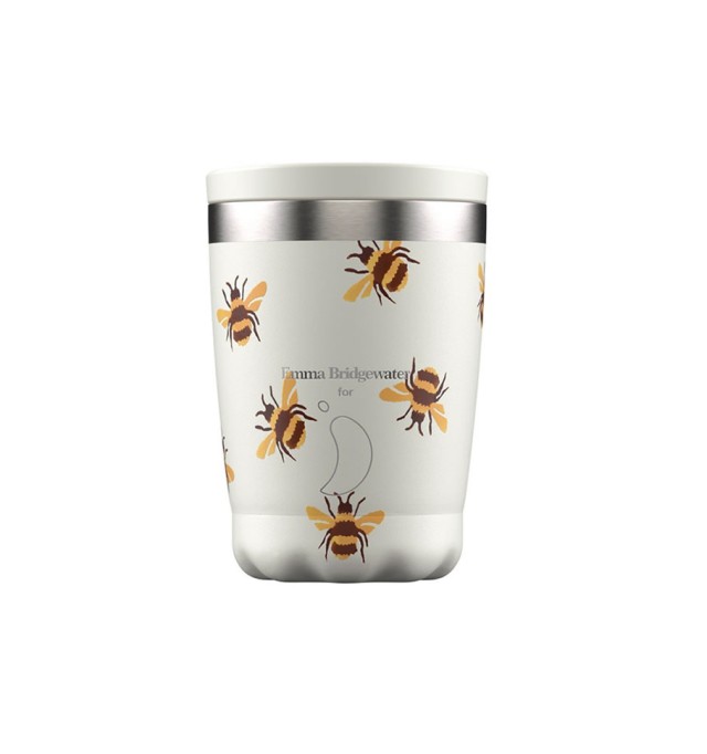 Chillys Ανοξείδωτο Ισοθερμικό Ποτήρι Καφέ EB Bees 340ml