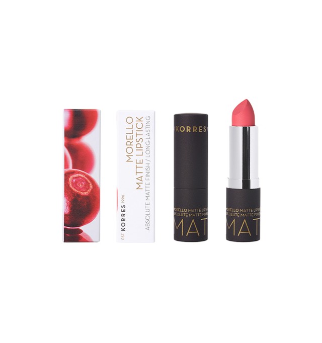 Korres Morello Matte Lipstick 49 Watemelon Sorbet 3.5g