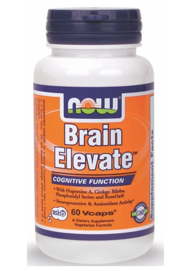 Now Foods Brain Elevate 60 Veget.caps