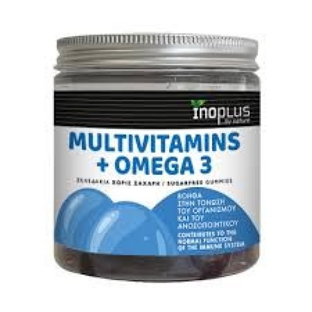 Inoplus Multivitamins + Omega 3, 60 Ζελεδάκια