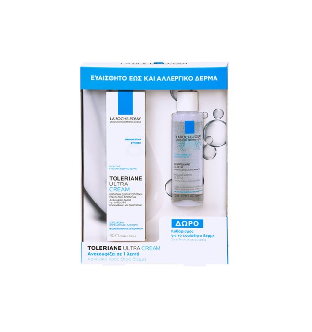 La Roche Posay Promo Toleriane Ultra Cream 40ml & ΔΩΡΟ Eau Micellaire Ultra 50ml