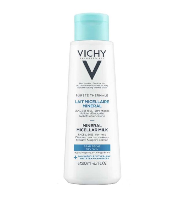 Vichy Purete Thermale Mineral Micellar Milk (Dry Skin) 200ml