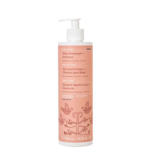 Korres Baby Showergel & Shampoo 500ml