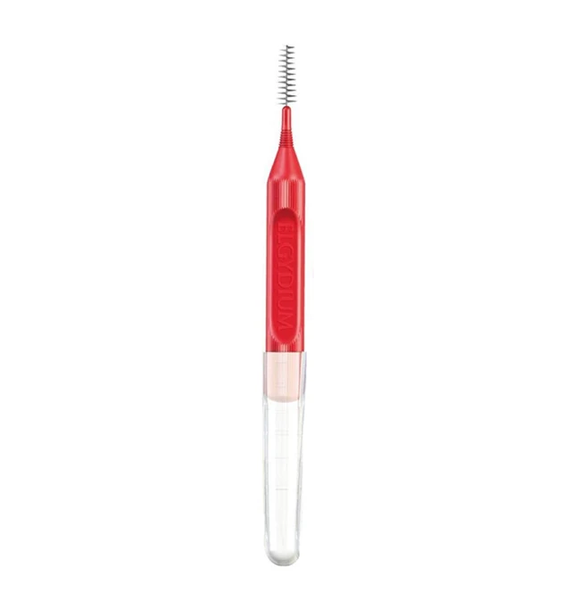 Elgydium Clinic Mono Compact Κόκκινο 0,7mm 4τμχ