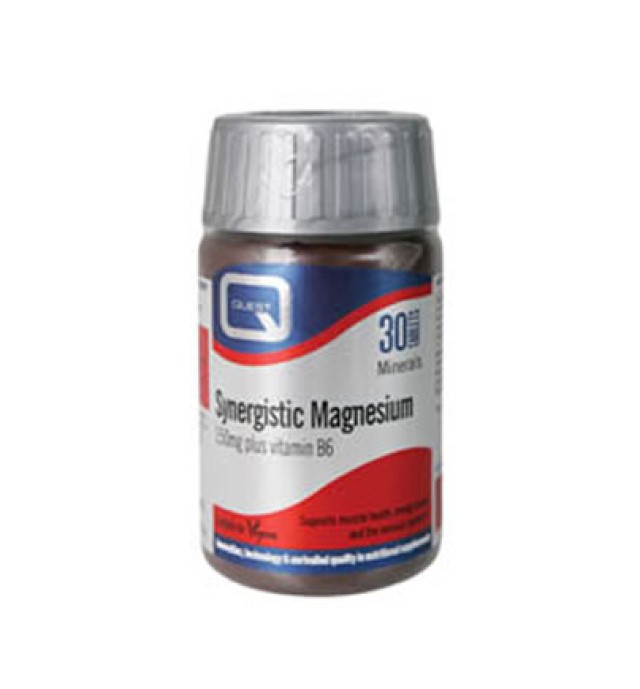 Quest Vitamins Synergistic Magnesium 150mg with vitamin B6, 60s