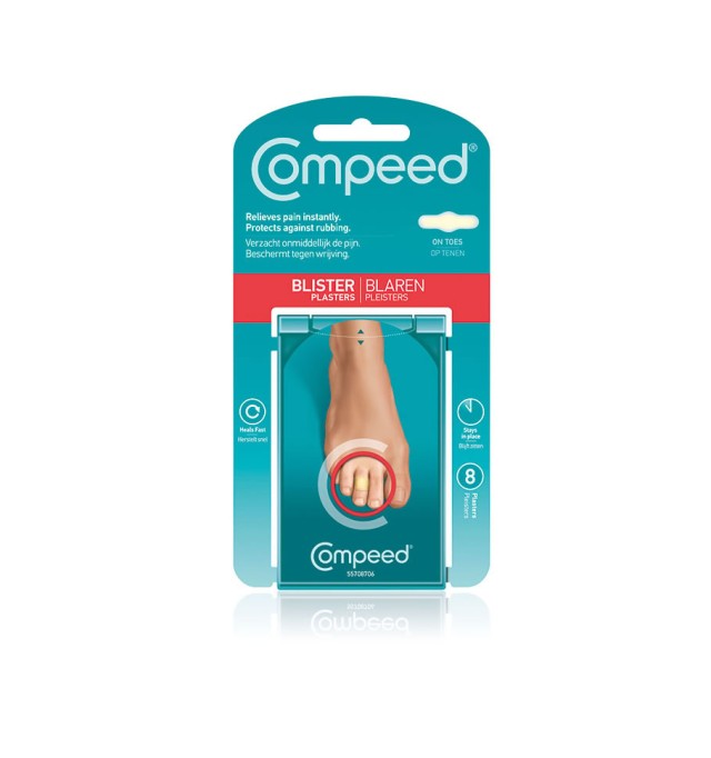 Compeed Επιθέματα Για Φουσκάλες Στα Δάχτυλα Των Ποδιών 8τμχ.