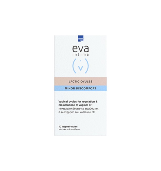 Eva Intima Lactic Ovules 10 υπόθετα