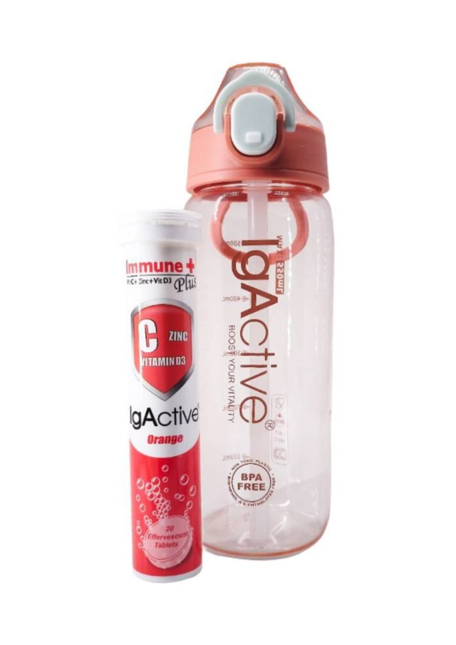 Igactive Immune Plus Με Γεύση Πορτοκάλι X 20 Effervescent Tabs