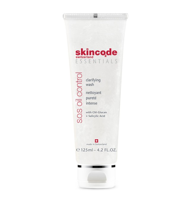 Skincode Essentials SOS Oil Control Clarifying Wash 125ml