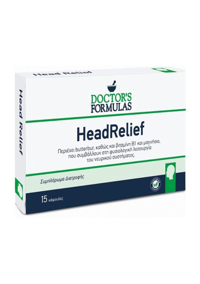 Doctors Formulas Headrelief, 15caps